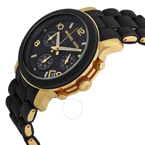 michael kors watch black square|michael kors chronograph watch women.